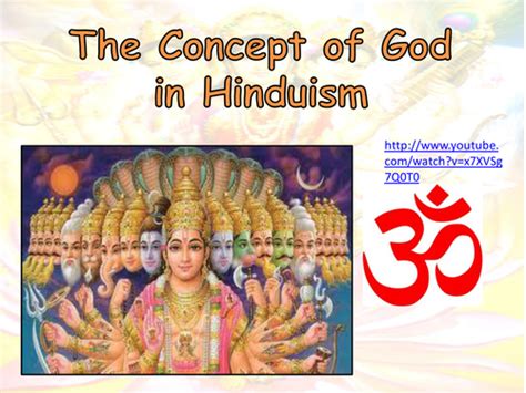 The Hindu Concept Of God Teaching Resources