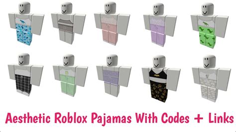 Aesthetic Roblox Pajamas Codes With Links L Best Pajamas Codes