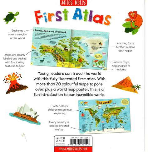First Atlas Includes A World Map Poster Bookxcess Online