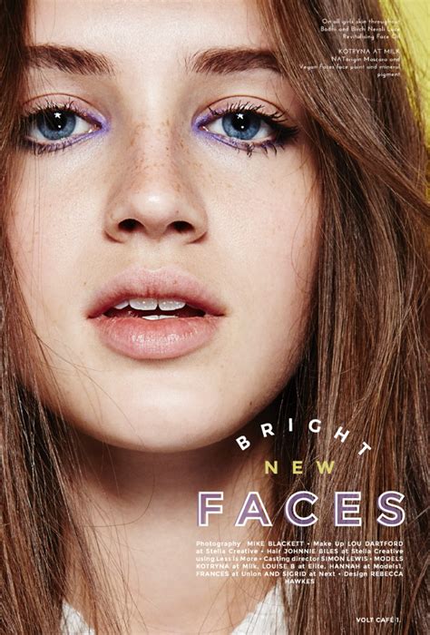 Bright New Faces Volt Café By Volt Magazine