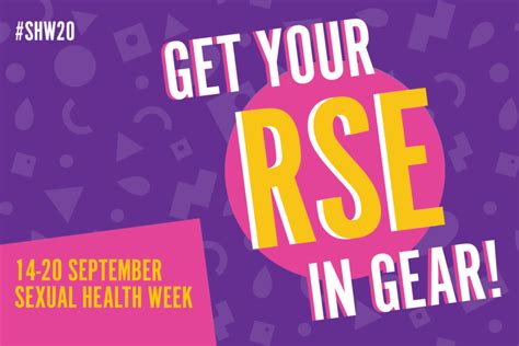 Sexual Health Week 2020 Get Your Rse In Gear