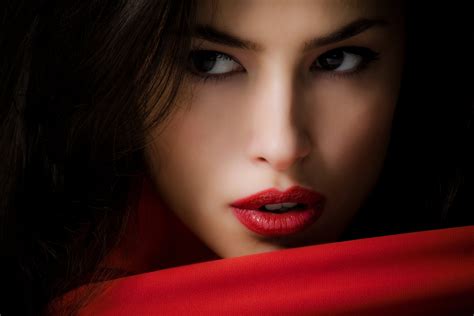 Red Lips Girl 4k Hd Girls 4k Wallpapers Images