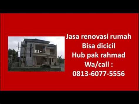 Harga yang kami tawarkan sangat bersahabat sesuai kebutuhan design anda. TERPERCAYA 081360775556, jasa renovasi rumah di bogor ...