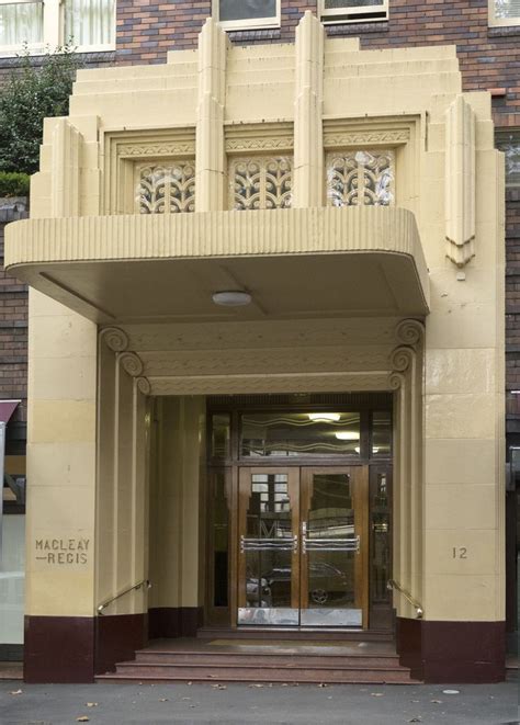 Art Deco Entrance Art Deco Facade Art Deco Doors Facade Design Art