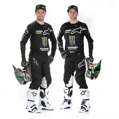 The monster energy label has more to most well known motocross racing gears are fox racing gloves, boots, pants, fox racing hats and other items are specifically designed to meet the. Monster Energy Kawasaki Racing MXGP team switches to ...