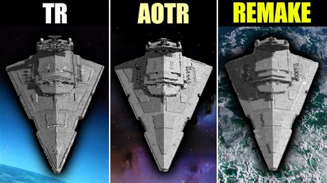 All Star Destroyer Differences In Empire At War Youtube