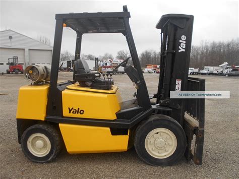 Yale Forklift Yale 8000 Lb Capacity Forklift