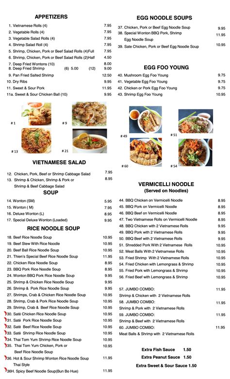 THIEN VIETNAM RESTAURANT- AUTHENTIC VIETNAMESE, THAI & CHINESE CUISINE