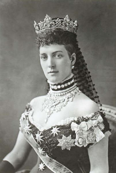 Alexandra Of Denmark Queen Empress Of The United Kingdom And The