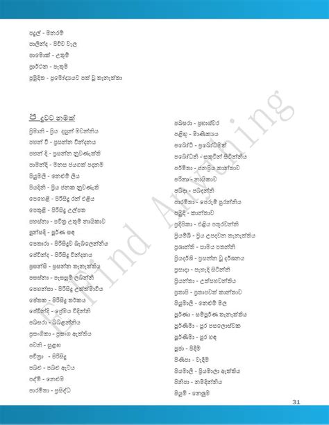 Hindu baby boy names starting with a with meanings ; Babata Namak Sinhala - Babata Lassana Namak | Pretty names ...