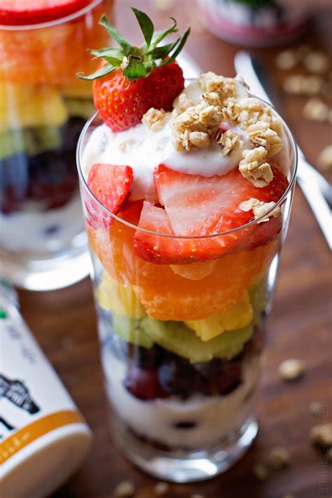 Rainbow Fruit And Yogurt Parfaits Life Made Simple