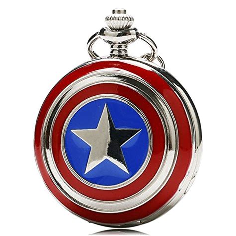 Captain America Shield Polished Silver Finish Retro