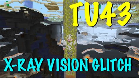 Minecraft Xbox Ps Tu43 X Ray Vision Glitch Tutorial New