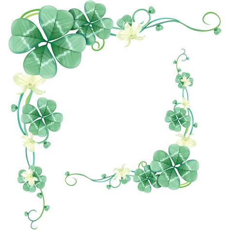 Clover Clipart Border Clover Border Transparent Free For Download On