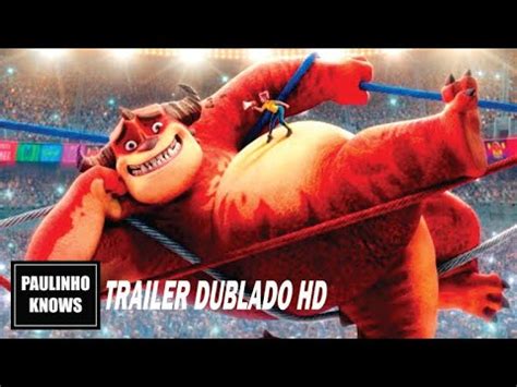 A Liga De Monstros Rumble Trailer Oficial Dublado HD YouTube