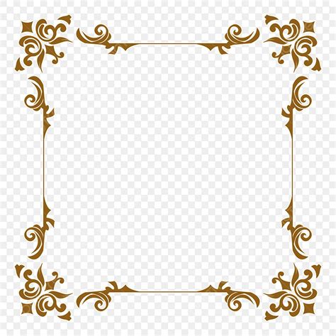 Decorative Frame Border Png Image Decorative Ornament Frame Border