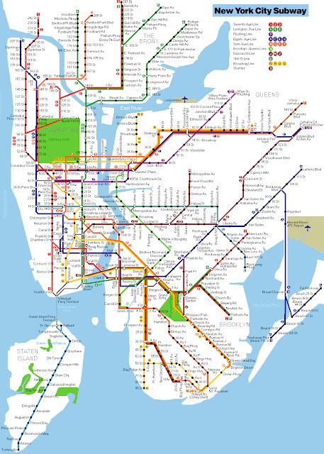 New York Map Maps Photos