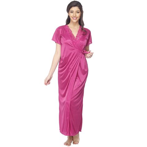 Buy Vixenwrap Satin Nighty And Night Gowns Online At Best Prices In India Snapdeal