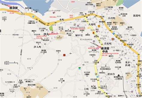 26 Yokosuka Naval Base Map Maps Database Source