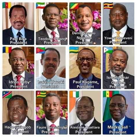 Meet The 12 Longest Serving Presidents In Africa Their Nationality And