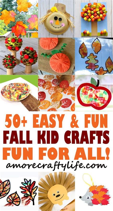 100 Fall Kid Crafts Easy Fun Autumn Crafts To Make Artofit