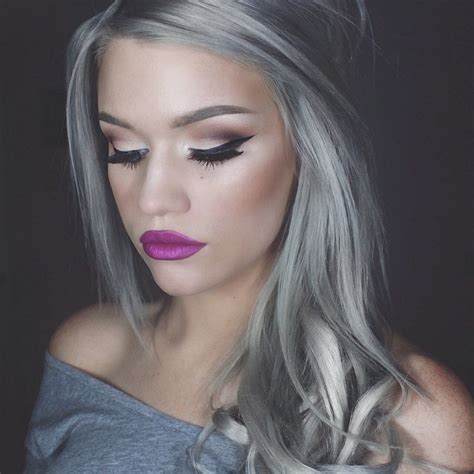Grey Hair Trend Spring Summer 2015 Beauty Coolallure