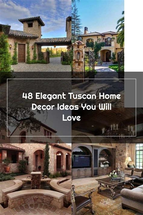 Tuscan Style 48 Elegant Tuscan Home Decor Ideas You Will Love Tuscan