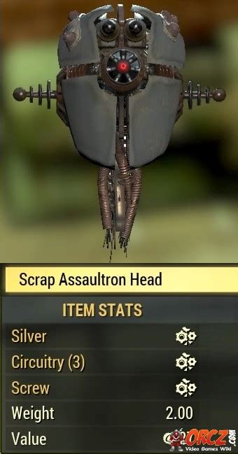 Fallout 76 Scrap Assaultron Head Orcz Com The Video Games Wiki