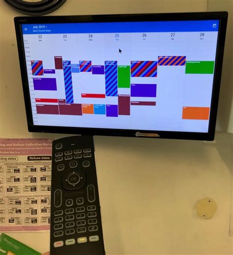 Electronic Calendar Display Karin Marlene