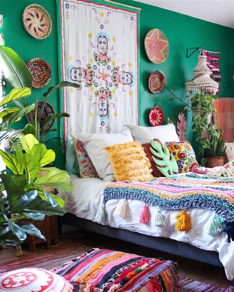 This Home May Be The Tropical Boho Bungalow Of Your Dreams Bohemian Bedroom Design Bedroom