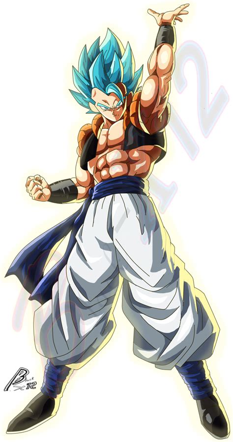 Super Gogeta Bluefighterz Style By Black X12 On Deviantart