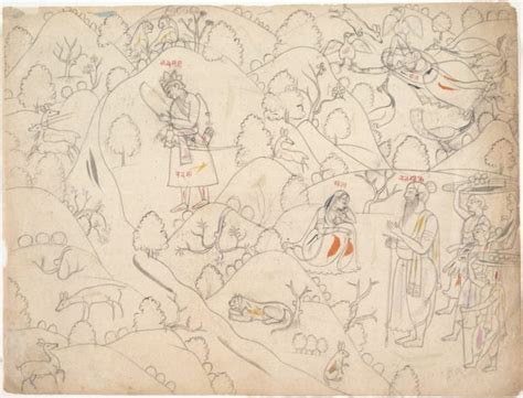 Page From A Dispersed Ramayana Story Of Rama PICRYL Public Domain