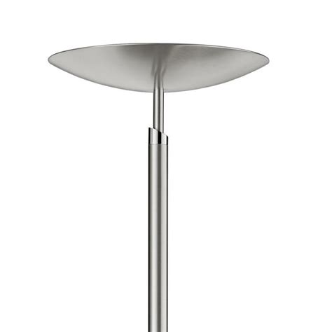 Taotronics stehlampe led dimmbar 10w stehleuchte für wohnzimmer schlafzimmer hohe 30 000 stunden lebensdauer 4 farbtemperaturen 4 helligkeitsstufen flexibler schwanenhals schwarz tt dl072 de. Hochwertiger LED-Deckenfluter - Nickel matt - mit ...