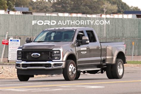 2023 Ford F 450 Lariat In Stone Gray Real World Photos