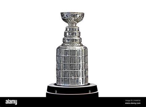 Stanley Cup Trophy Black Background Hi Res Stock Photography And