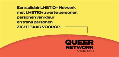 Queer Network Amsterdam Kick Off Coc Amsterdam En Omstreken