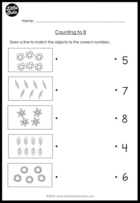 Pre K Numbers 1 To 10 Worksheets And Activities