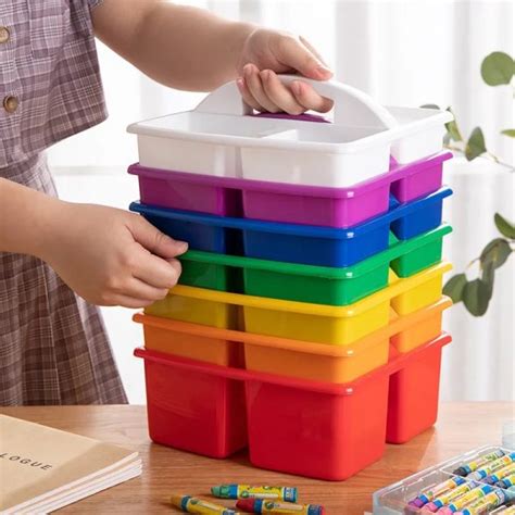 Storage Caddies Assorted Colours Vip Educational