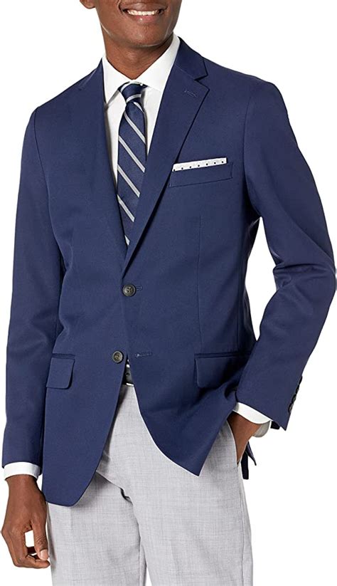 haggar men s active series classic fit stretch suit separate blazer and pant at amazon men s