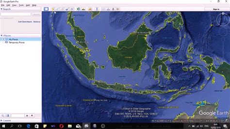 Cara Membuat Kontur Dengan Google Earth Dan Global Mapper Youtube