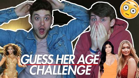 Guess Her Age Challenge Celebrity Edition Impossible Youtube