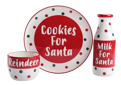 Holiday Time Santas Cookies Set And Milk Set Walmart Canada