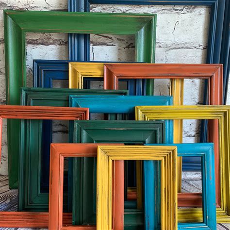 Colorful frames Boho frames open frames frame set colorful | Etsy | Boho frame, Colorful frames ...