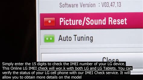 Serial Number Lookup Lg Tv Where To Find Lg Serial Numbers On