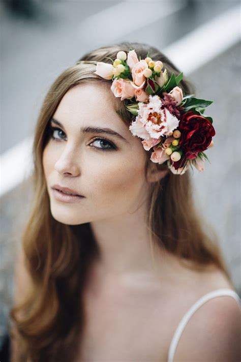 261 Best Bridal Hair Flowers Images On Pinterest