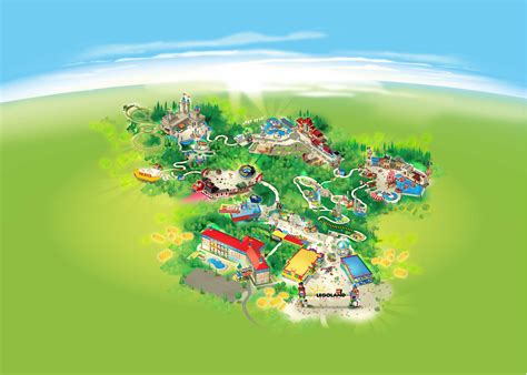 Park Map Legoland New York Resort