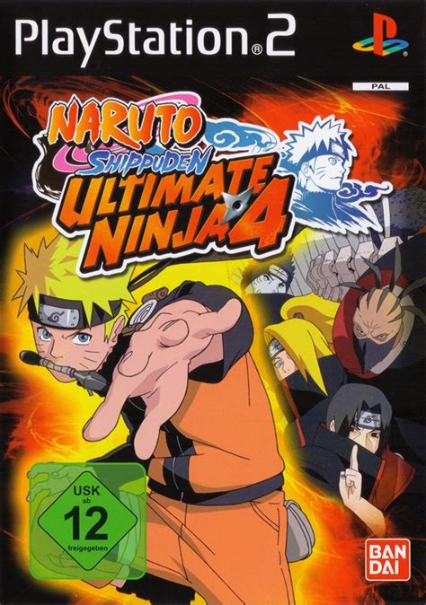 Naruto Shippuden Ultimate Ninja Playstation Box Cover Art Mobygames