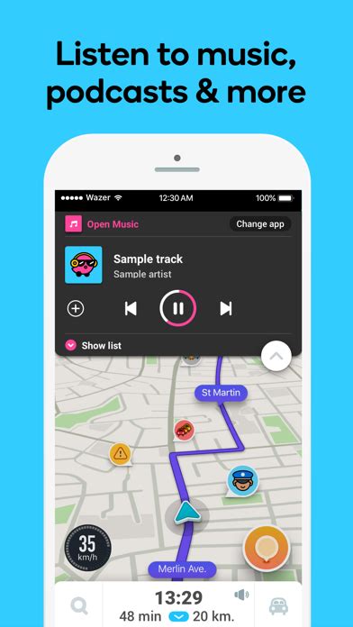 Waze Navigation And Live Traffic Iphone App