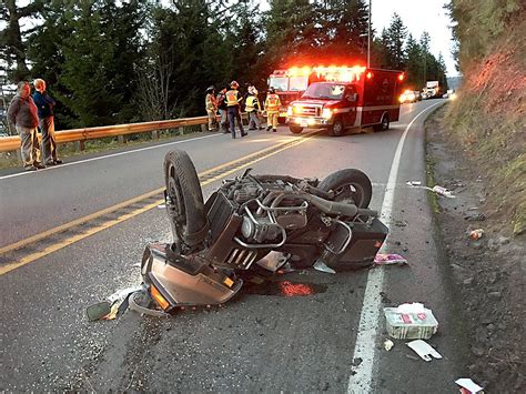 Motorcyclist In Critical Condition After Crash Near Port Townsend