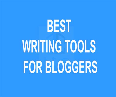 Best Writing Tools For Bloggers